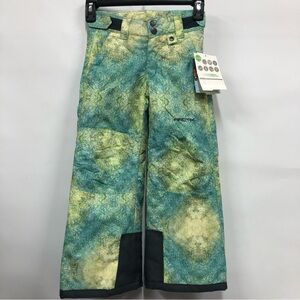 NWT Arctix teal/green ski/snow pants kids size xs